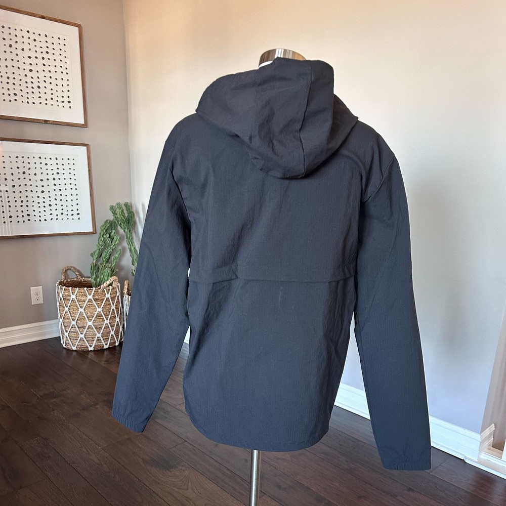 Adidas Golf Ripstop Quarter 1/4 Zip Pullover Hoodie Black Men's Large NWOTs - Picture 9 of 16